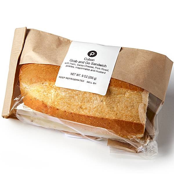 slide 1 of 1, Publix Grab & Go Mini Cuban Sandwich, 4 oz