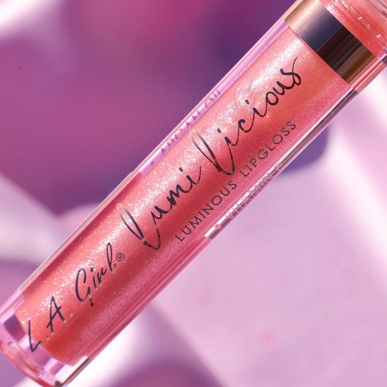 slide 4 of 4, L.A. Girl La Girl Lumilicious Glow Lipgloss, Sweetheart, 1 ct