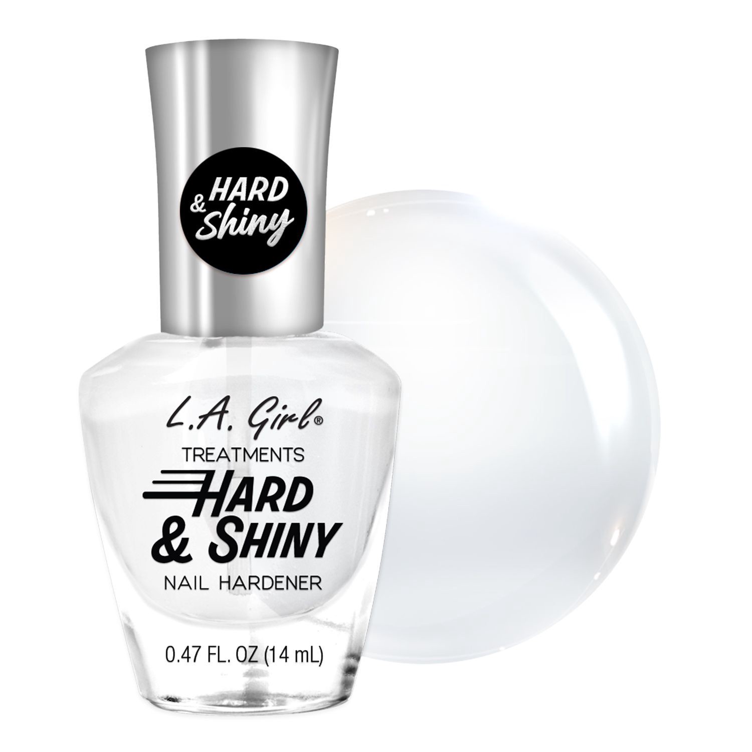 slide 3 of 3, La Girl Holographic Top Coat, 0.47 oz