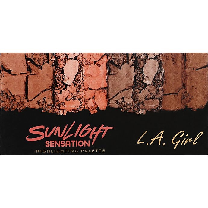 slide 2 of 4, L.A. Girl Highlighting Palette Sunlight Sensation, 1 ct