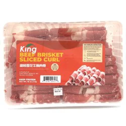 Beef Brisket, Sliced Curl