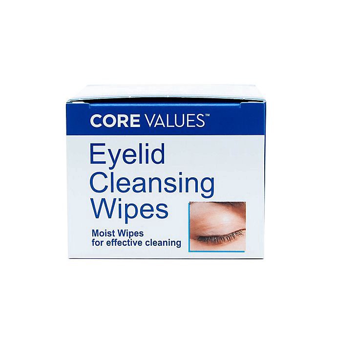 slide 5 of 6, Harmon Face Values Eyelid Cleansing Wipes, 30 ct