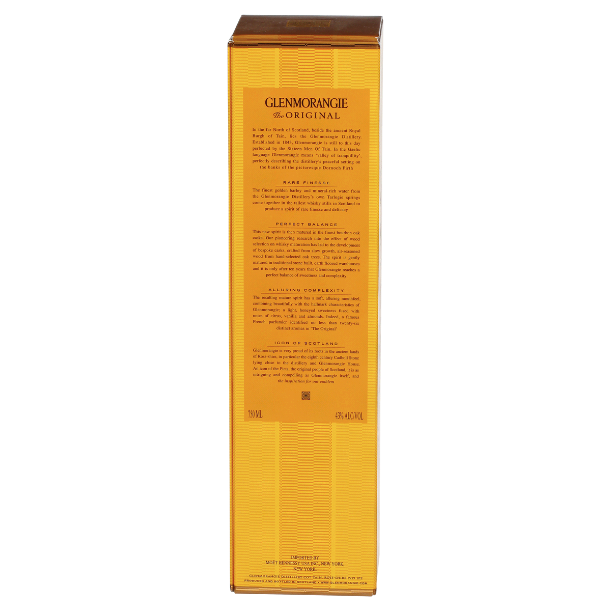 slide 9 of 9, Glenmorangie Original Highlands Single Malt Scotch Whisky Bottle, 750 ml