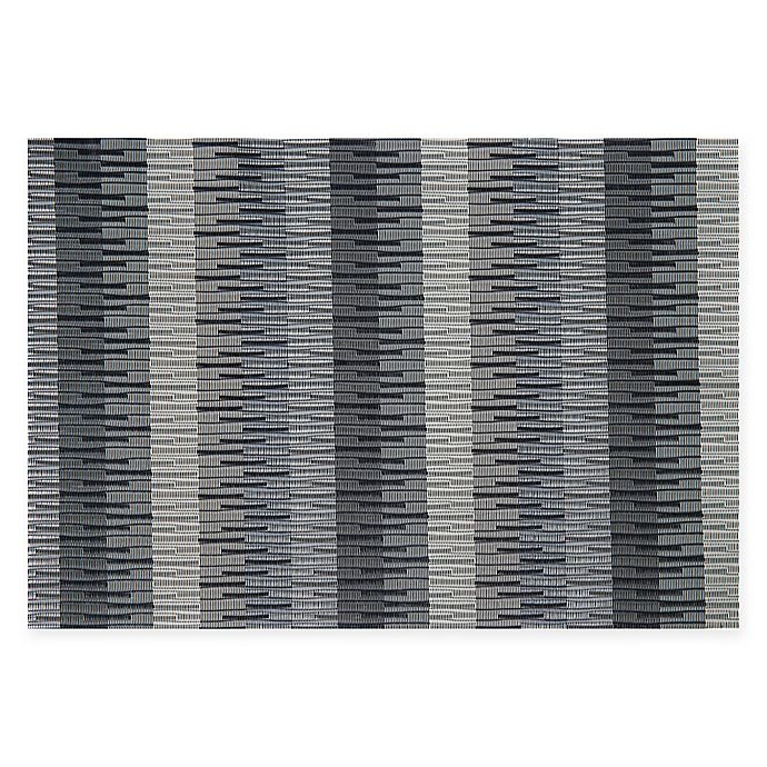 slide 1 of 1, Keeco Radiant Woven Placemat - Grey, 1 ct
