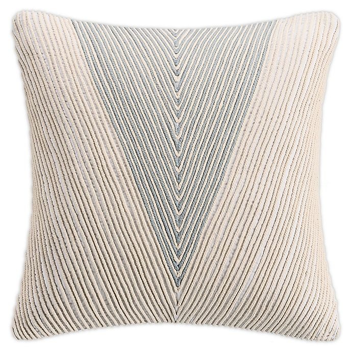 slide 1 of 1, KAS Room Terrell Square Throw Pillow - Grey, 1 ct