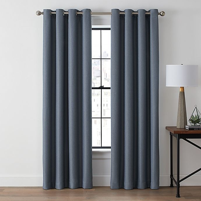 Brookstone Zadie Grommet 100 Blackout Window Curtain Panel