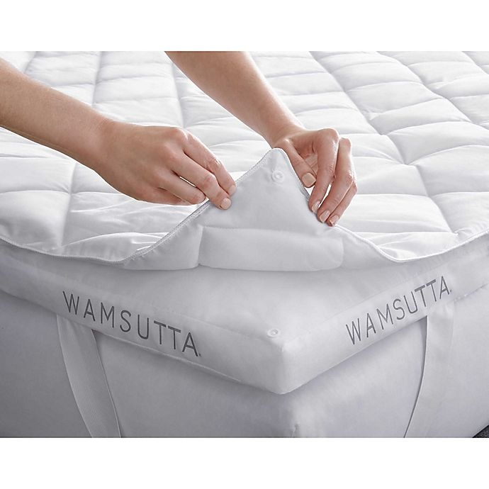 slide 2 of 2, Wamsutta Fiberbed Twin XL Mattress Topper, 2 in