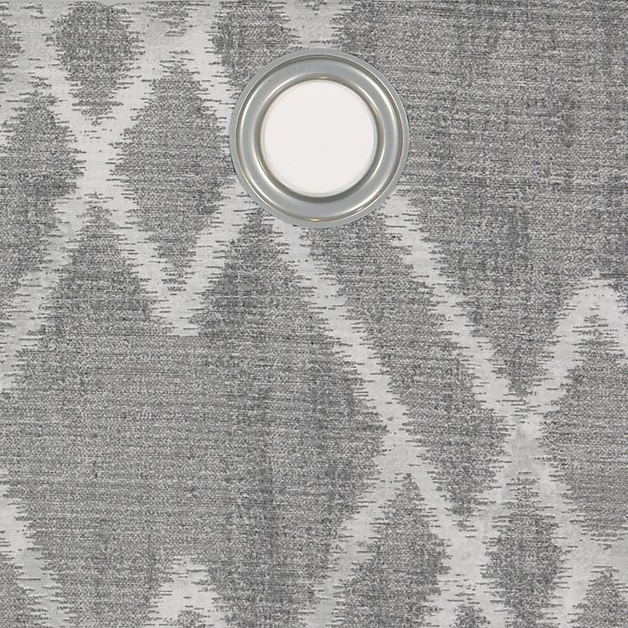 slide 7 of 8, Urban Thread Atwood Grommet Light Filtering Window Curtain Panel - Light Grey, 108 in