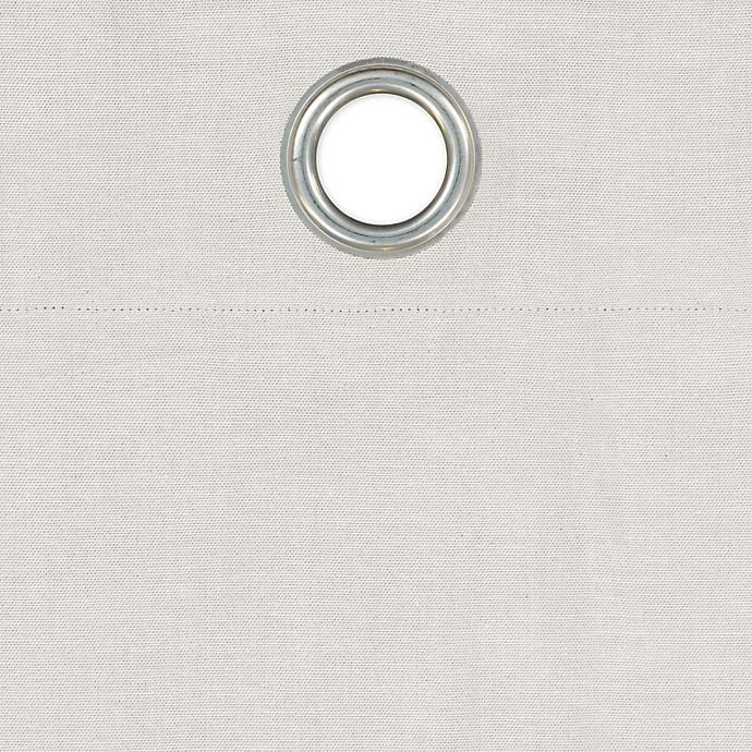 Wamsutta Asher Chambray Grommet 100 Blackout Window Curtain Panel