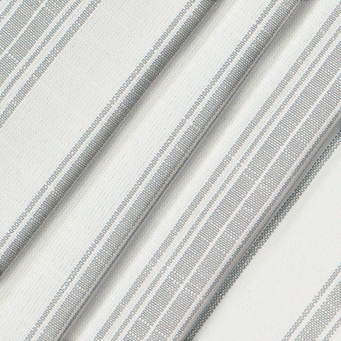 slide 8 of 8, Bee & Willow Home Bee & Willow Stripe Valance Silver, 1 ct