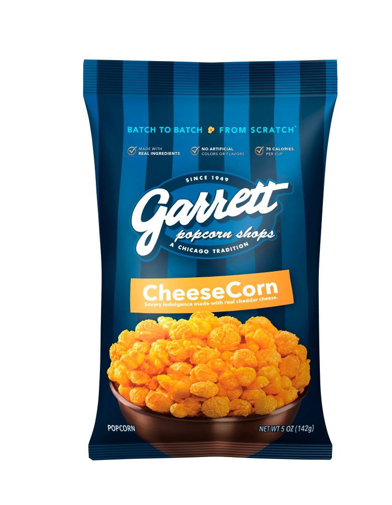 slide 2 of 2, Garrett Popcorn Cheese Corn Popcorn, 5 oz