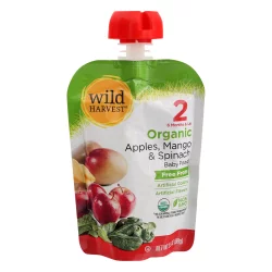Wild Harvest Apple Mango Spinach Baby Food