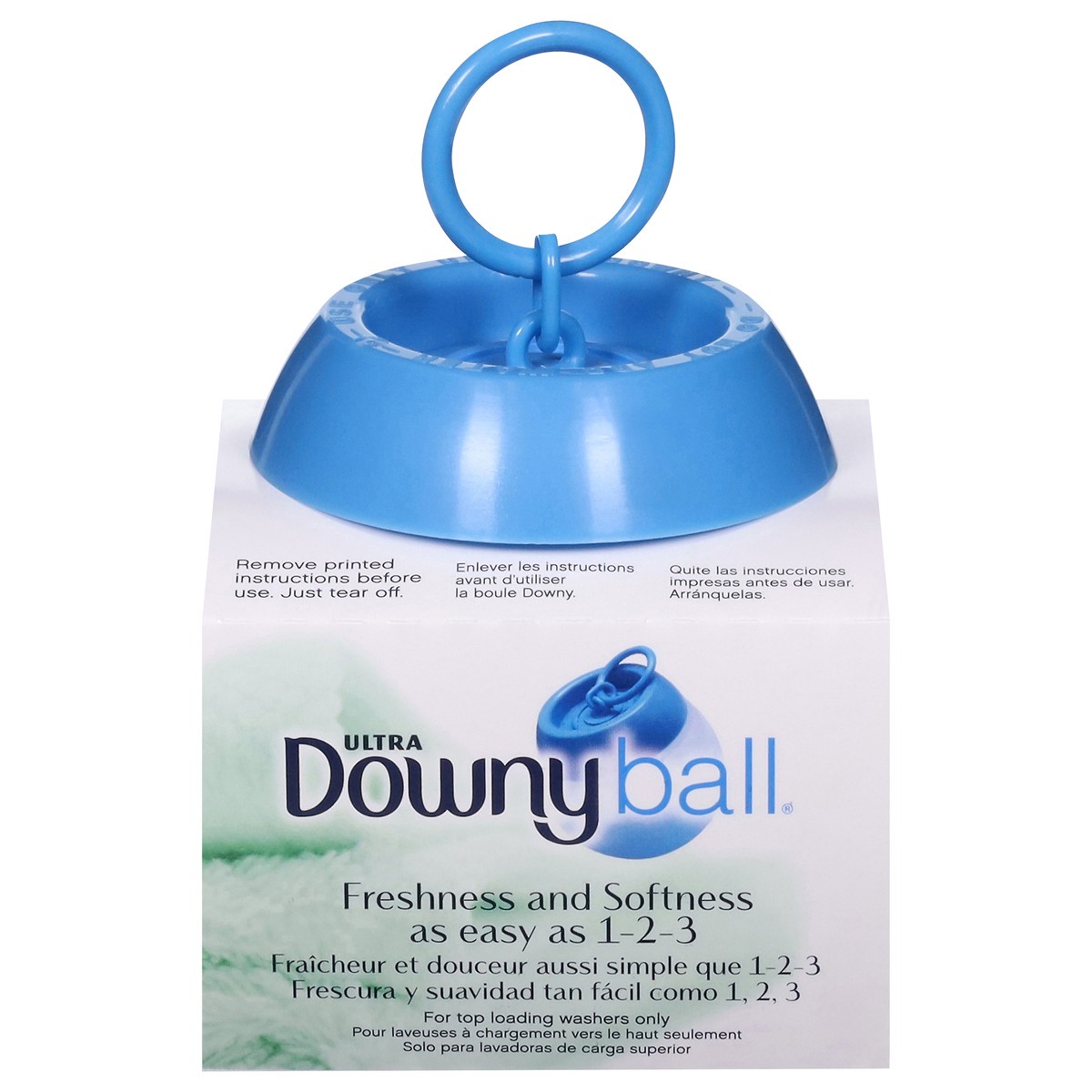 slide 1 of 6, Downy Ball Liquid Fabric Softener Dispenser, 1 ct