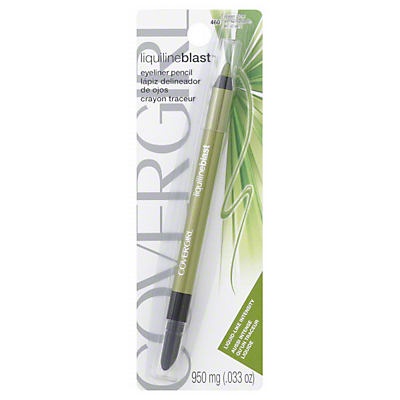 slide 1 of 3, Covergirl Liquiline Blast Green Glow 460 Eyeliner Pencil, 1 ct