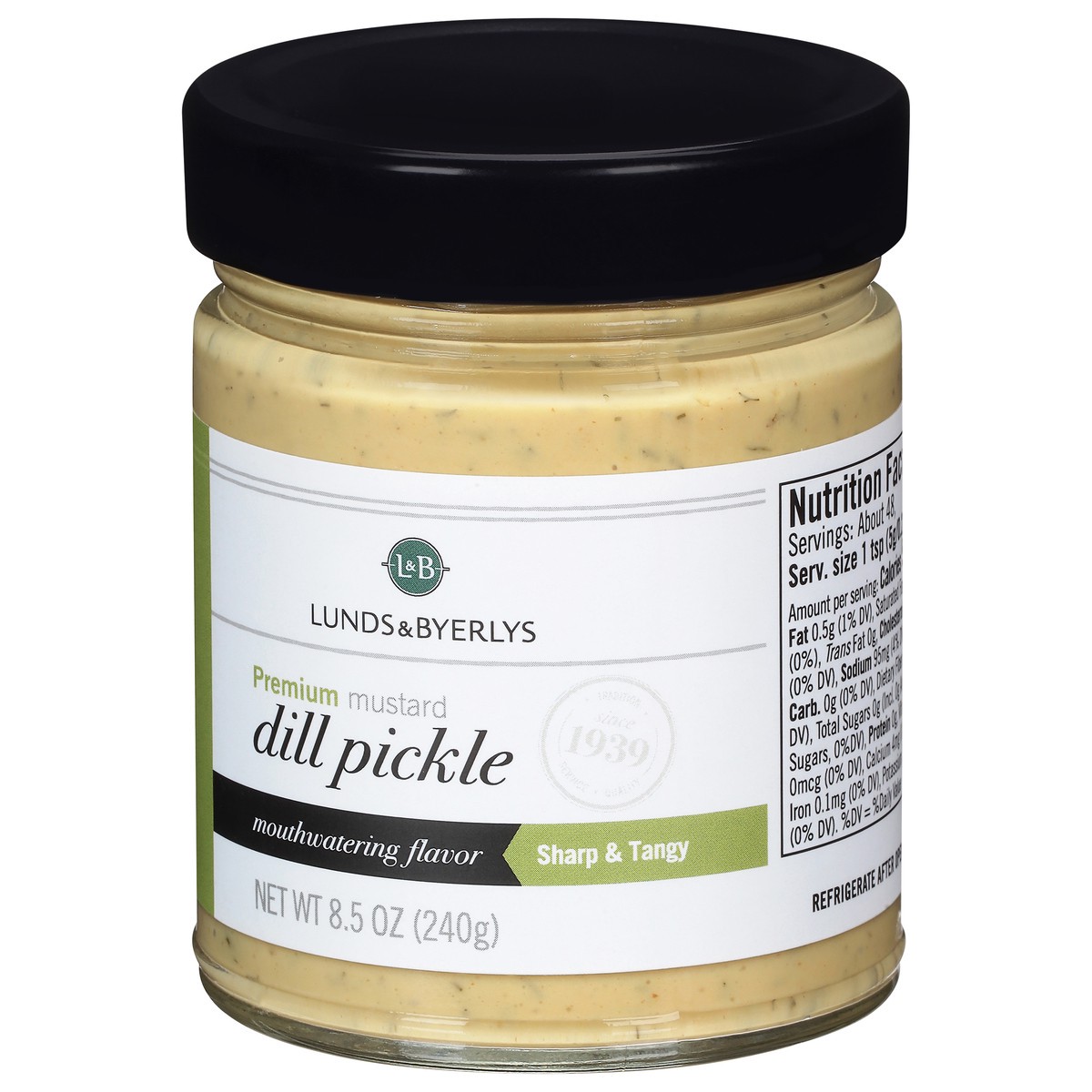 slide 3 of 13, Lunds & Byerlys Dill Pickle Premium Mustard 8.5 oz, 8.5 oz