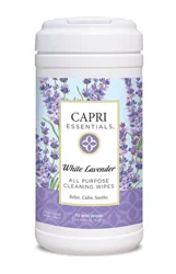 Capri Essentials White Lavender All Purpose Cleaning Wipes