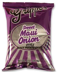 Grippo's Sweet Maui Onion Style Wavy Potato Chips