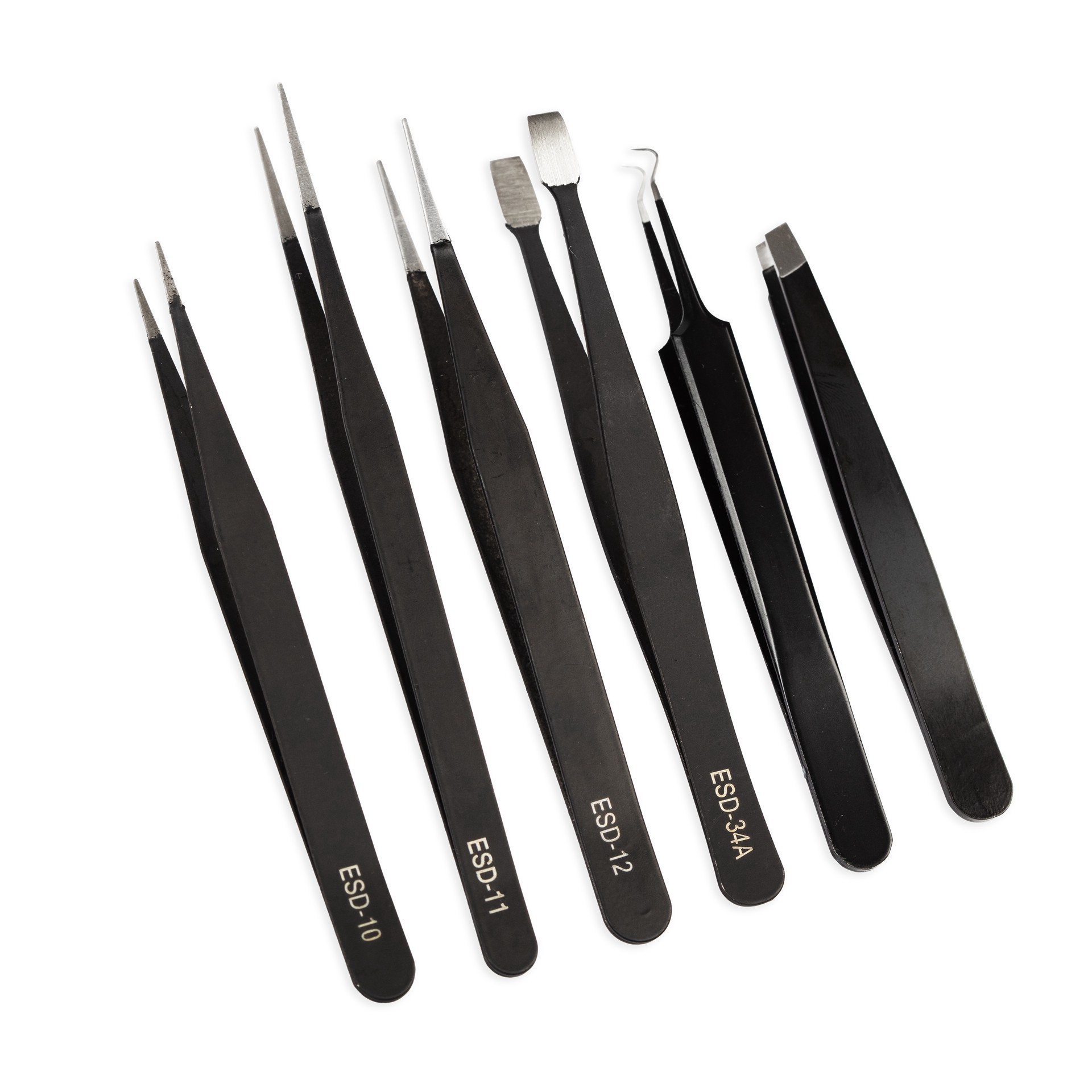 slide 9 of 9, 12 Piece Precision Tweezer Set With Case By Bead Landing, 12 ct