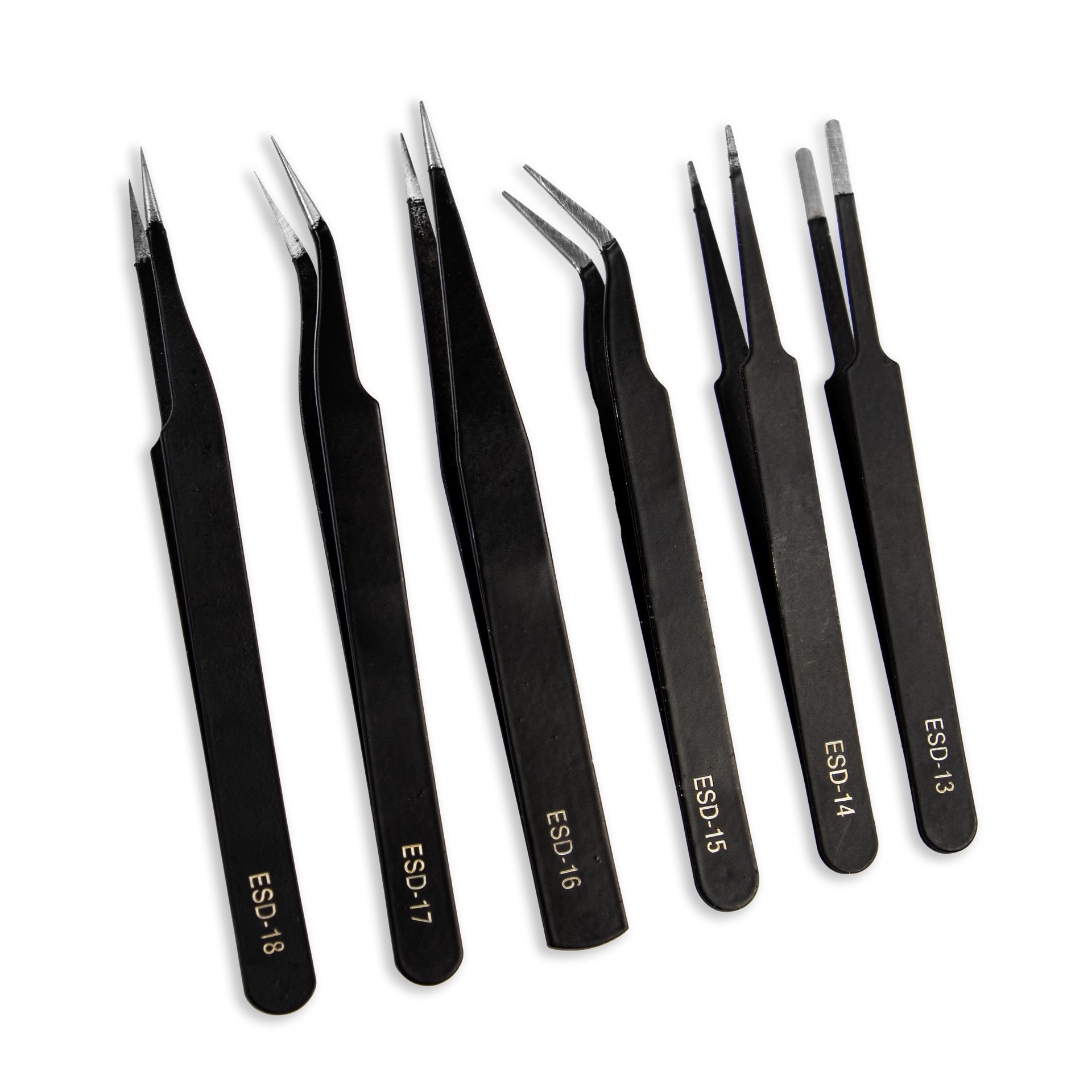 slide 5 of 9, 12 Piece Precision Tweezer Set With Case By Bead Landing, 12 ct