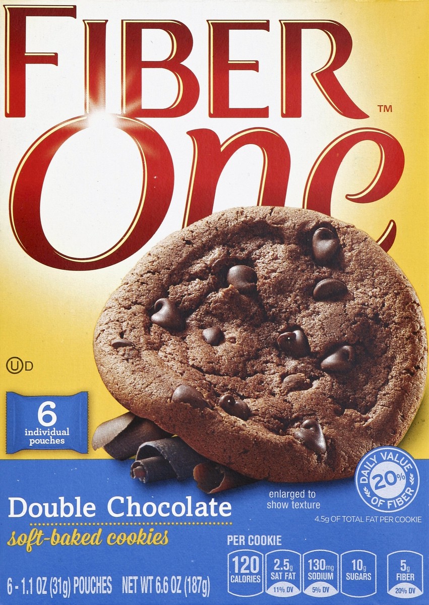 slide 2 of 7, Fiber One Cookies 6 ea, 6 ct