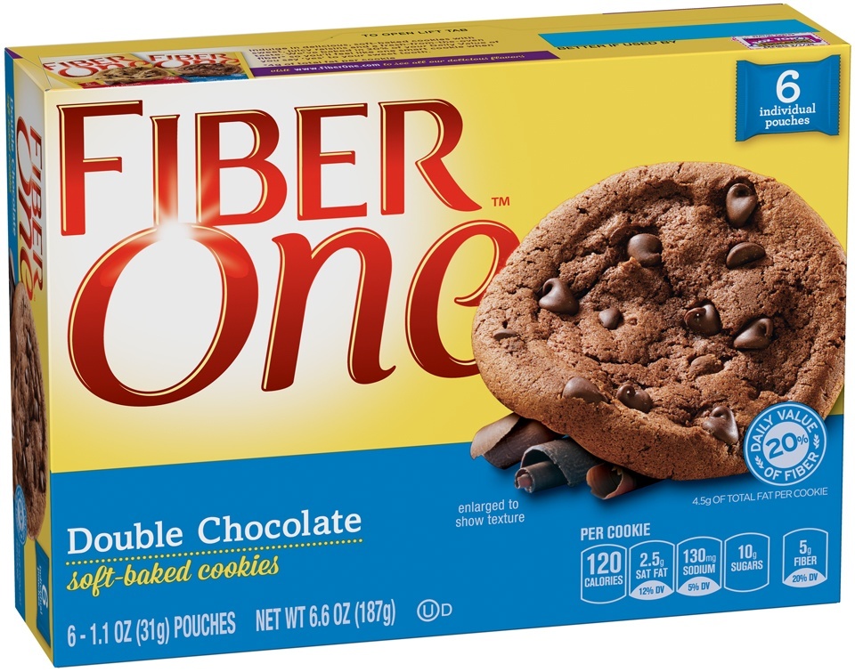 slide 1 of 7, Fiber One Cookies 6 ea, 6 ct