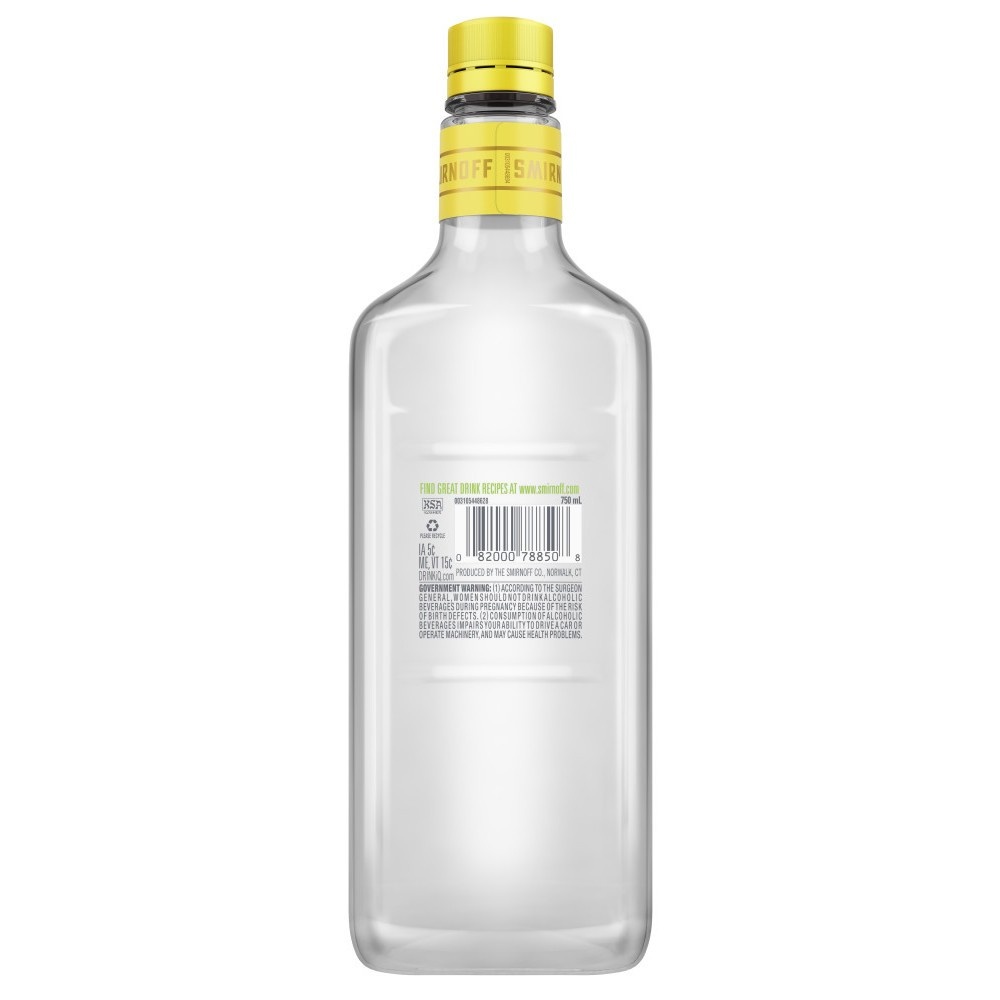 slide 2 of 2, Smirnoff Citrus Vodka Plastic Bottle, 750 ml