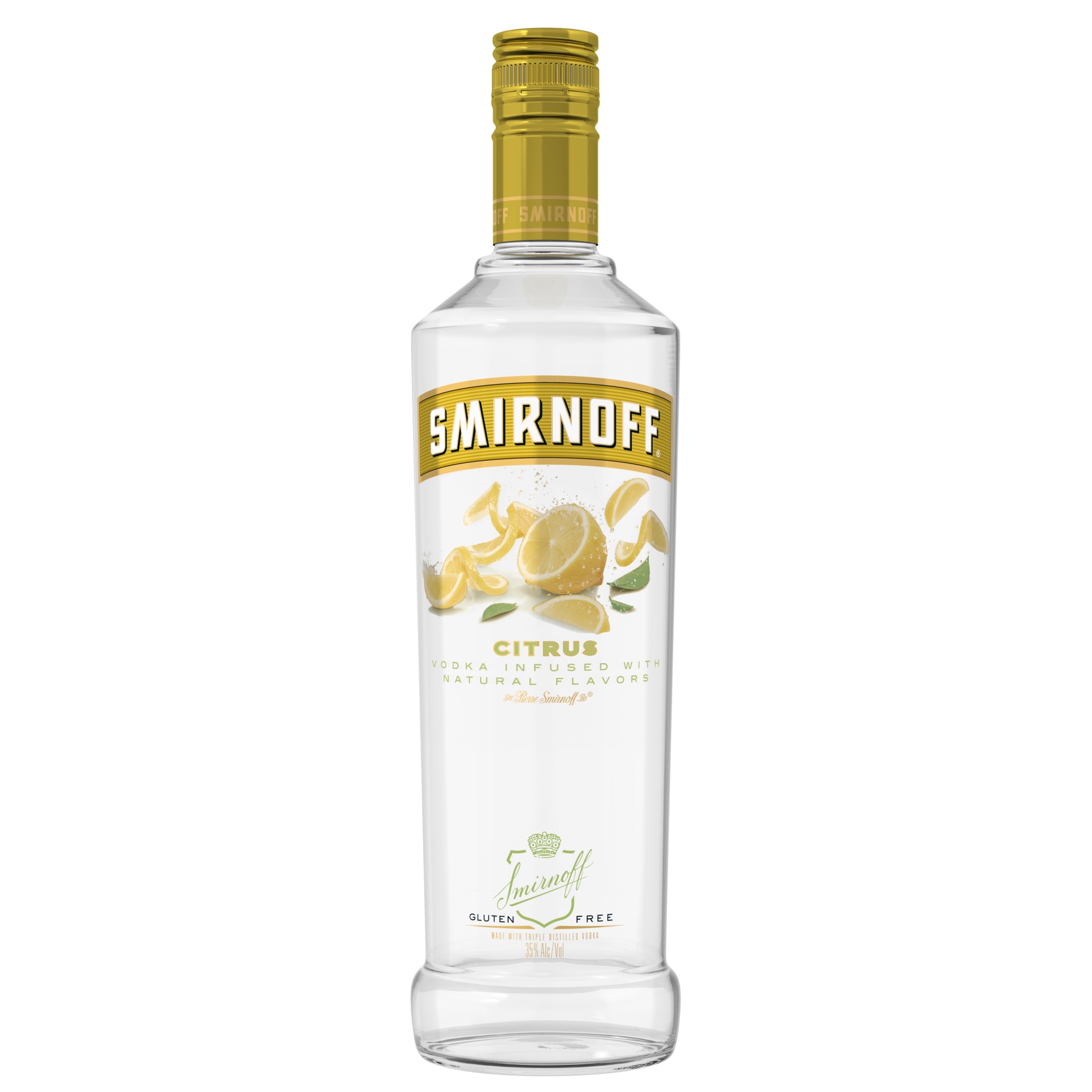 slide 1 of 2, Smirnoff Citrus Vodka Plastic Bottle, 750 ml