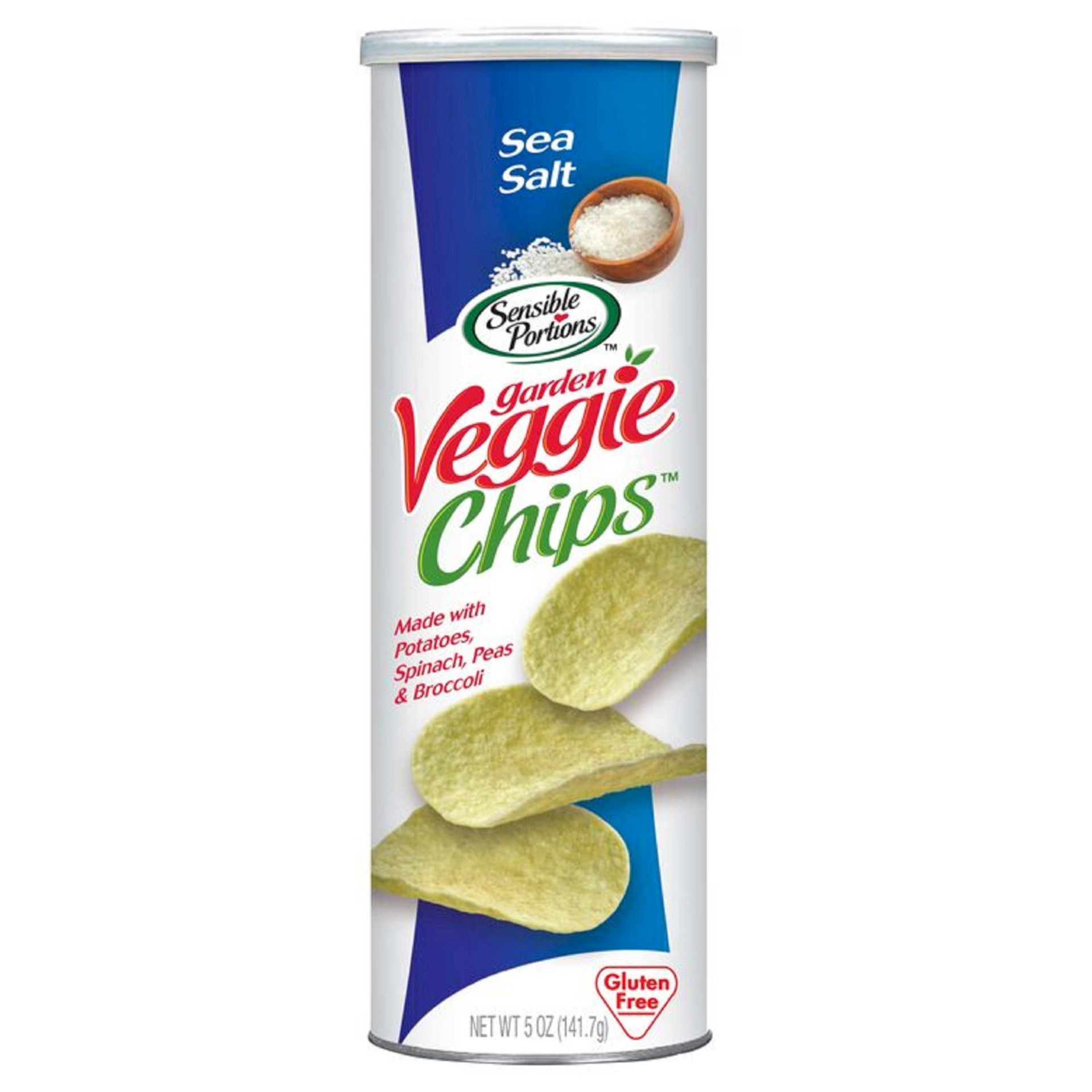 slide 1 of 3, Sensible Portions Sea Salt Garden Veggie Chips, 5 oz