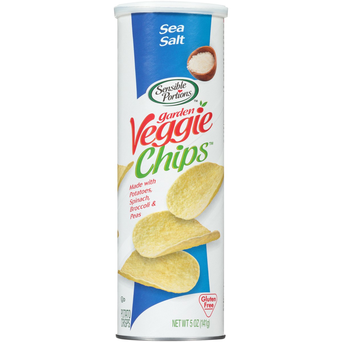 slide 3 of 7, Sensible Portions Sea Salt Garden Veggie Chips - 5oz, 5 oz