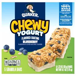 Quaker Granola Bars, Blueberry