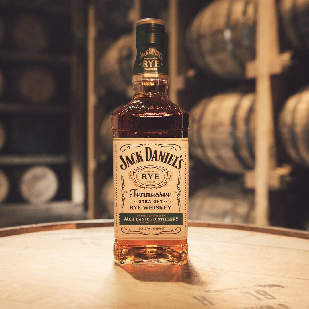 slide 5 of 5, Jack Daniel's Tennessee Rye Whiskey, 50 ml