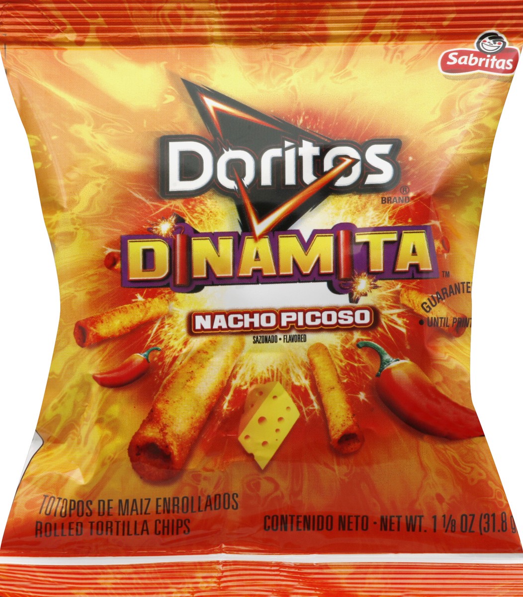 slide 5 of 6, Doritos Tortilla Chips 1.125 oz, 1.12 oz