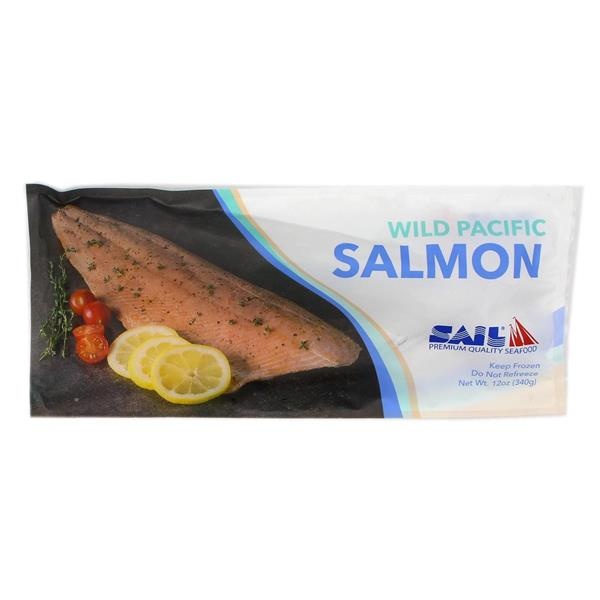 slide 1 of 1, Sail Wild Pacific Salmon, 12 oz