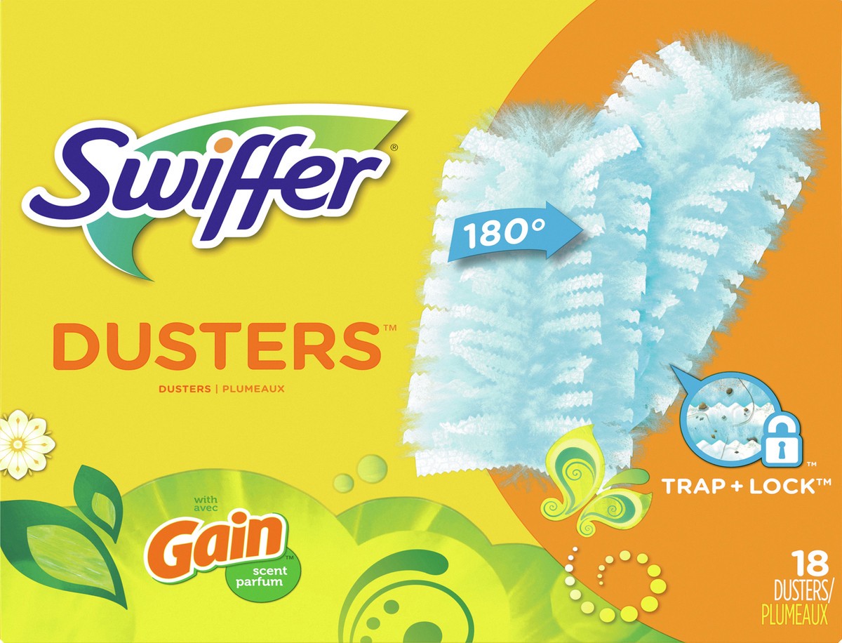 slide 5 of 5, Swiffer Gain Scent Dusters 18 ea, 18 ct