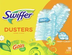 Swiffer Dusters Refill for Cleaning, Feather & Microfiber Duster Alternative, Gain, 18ct