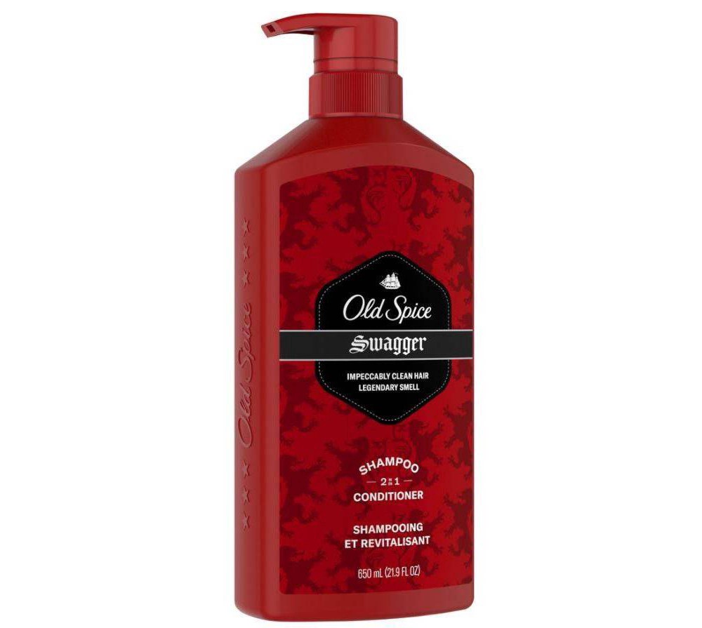 slide 7 of 8, Old Spice Swagger 2in1 Shampoo and Conditioner for Men, 22 fl oz, 21.90 fl oz