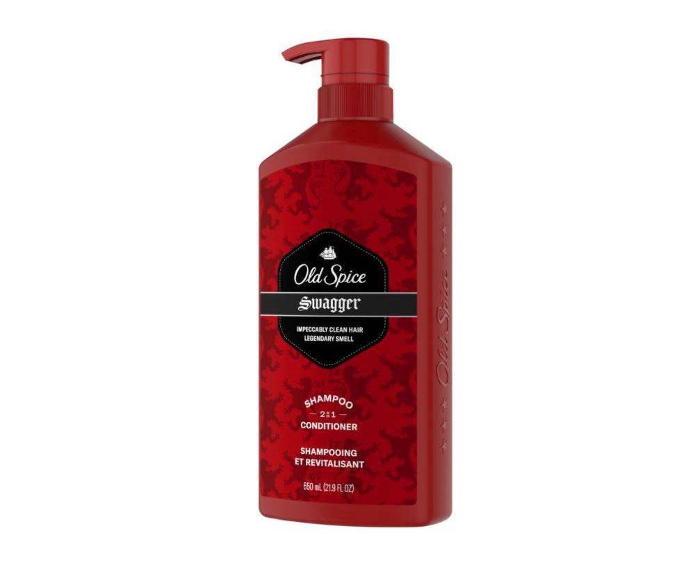 slide 8 of 8, Old Spice Swagger 2in1 Shampoo and Conditioner for Men, 22 fl oz, 21.90 fl oz