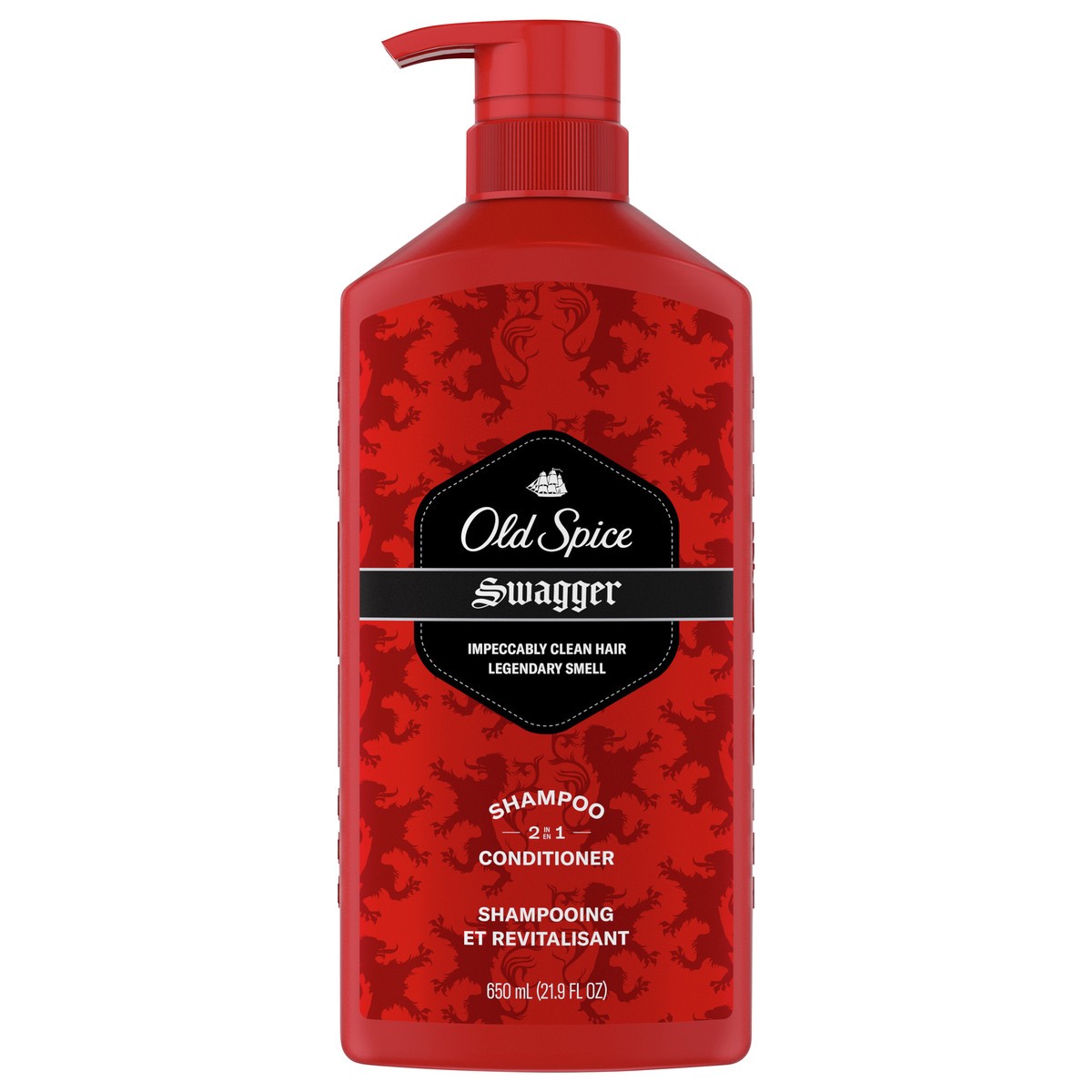 slide 1 of 8, Old Spice Swagger 2in1 Shampoo and Conditioner for Men, 22 fl oz, 21.90 fl oz