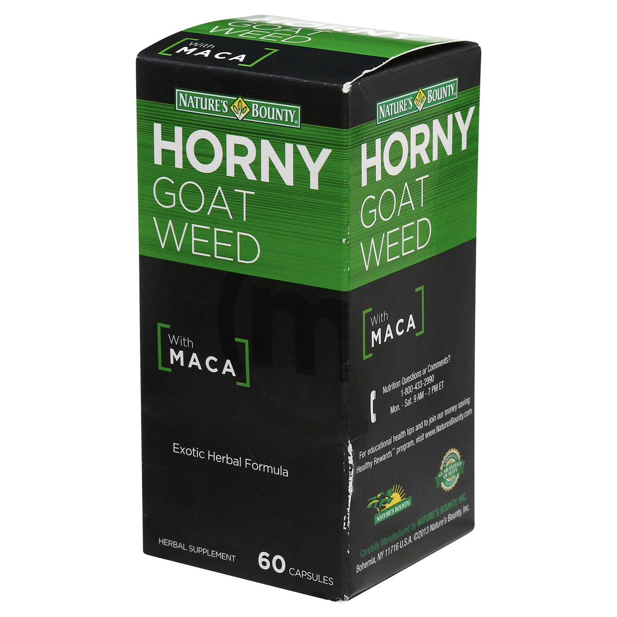 Natures Bounty Horny Goat Weed With Maca Capsules 60 Ct Shipt 3128