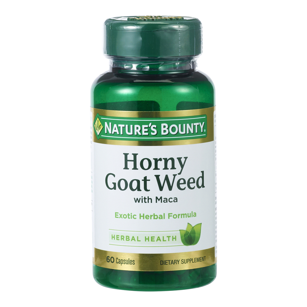 Natures Bounty Horny Goat Weed With Maca Capsules 60 Ct Shipt 4614