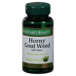 Nature''s Bounty Horny Goat Weed with Maca 60 Capsules