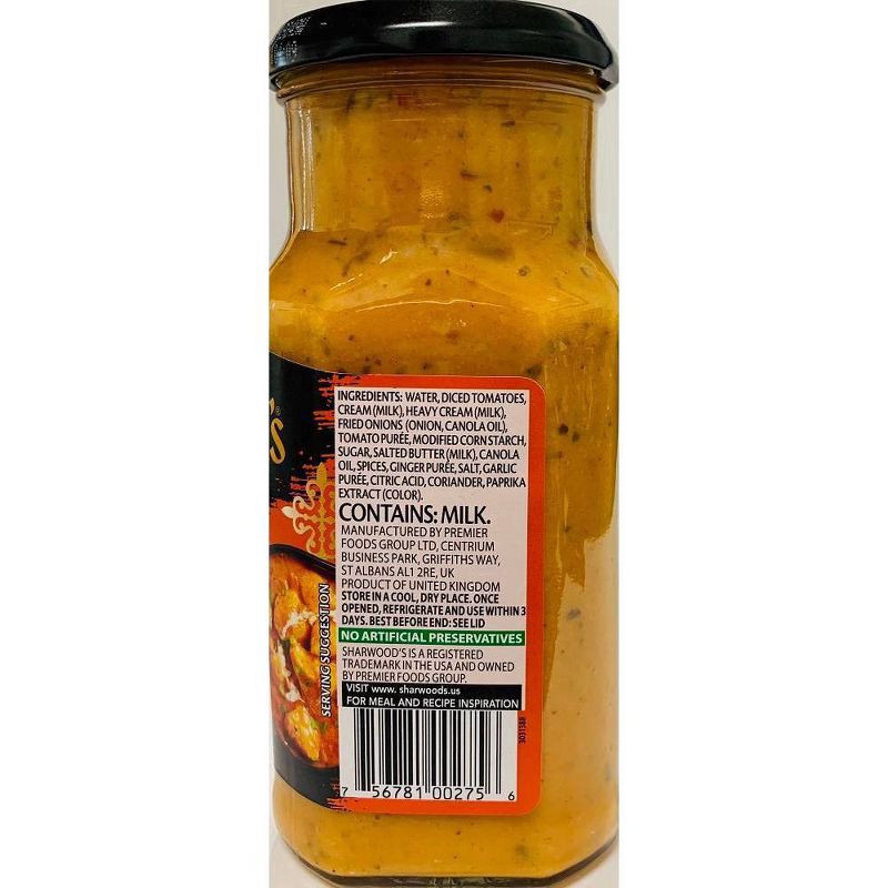 slide 2 of 3, Sharwood's Extra Mild Butter Chicken Simmer Sauce 14.1 oz, 14.1 oz