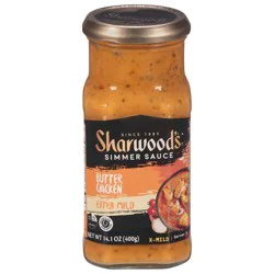 Sharwood's Extra Mild Butter Chicken Simmer Sauce 14.1 oz
