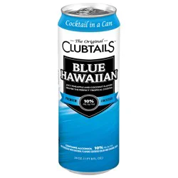 Clubtails Premium Blue Hawaiian Cocktail 24 oz
