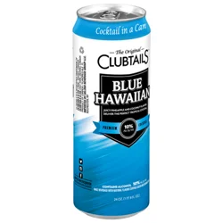 Clubtails Premium Blue Hawaiian Cocktail 24 oz
