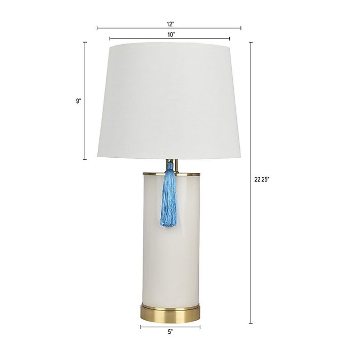 slide 2 of 4, One Kings Lane Open House Halley Table Lamp - Ivory, 1 ct