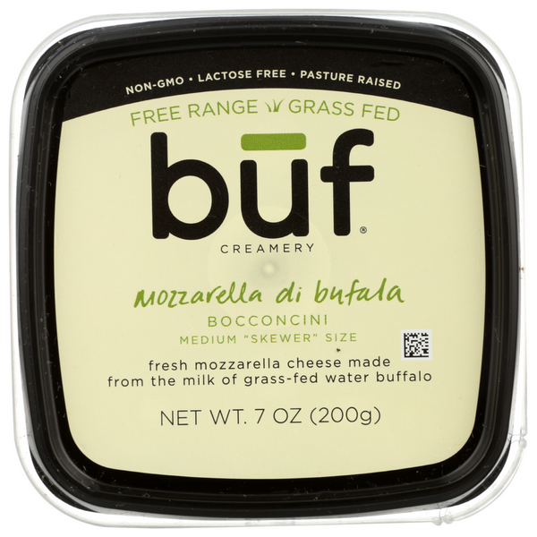 slide 1 of 1, Buf Creamery Bocconcini Mozzarella Cheese, 7 oz