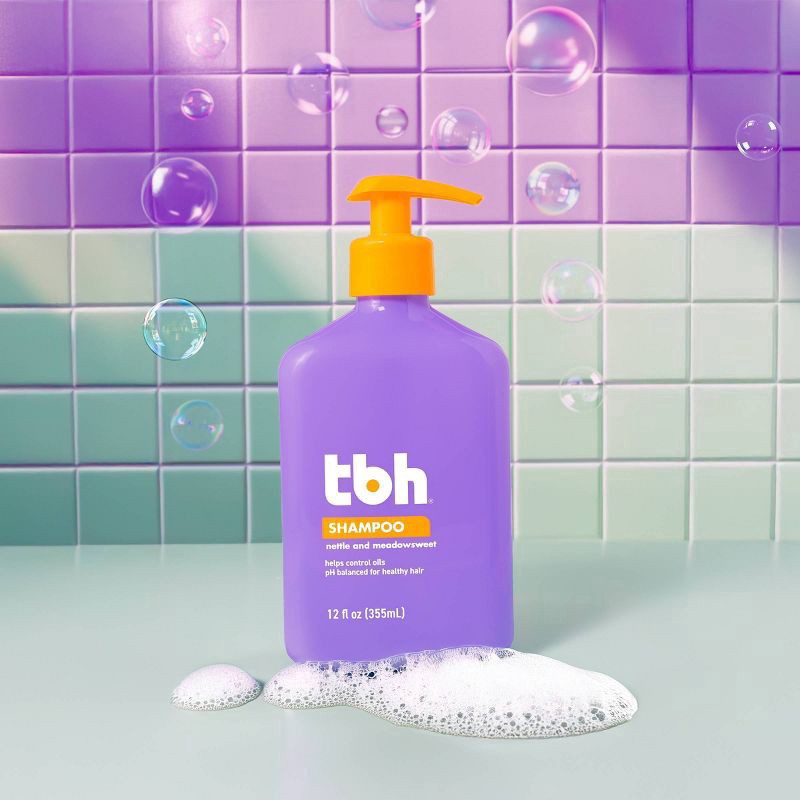 slide 4 of 6, TBH Nettle and Meadowsweet Shampoo 12 fl oz, 12 fl oz