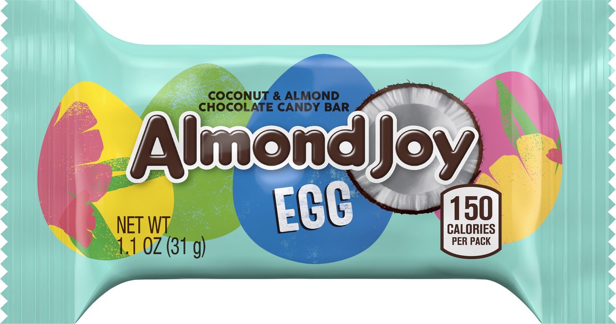 slide 2 of 3, Almond Joy Egg Coconut & Almond Chocolate Candy Bar 1.1 oz, 1.1 oz