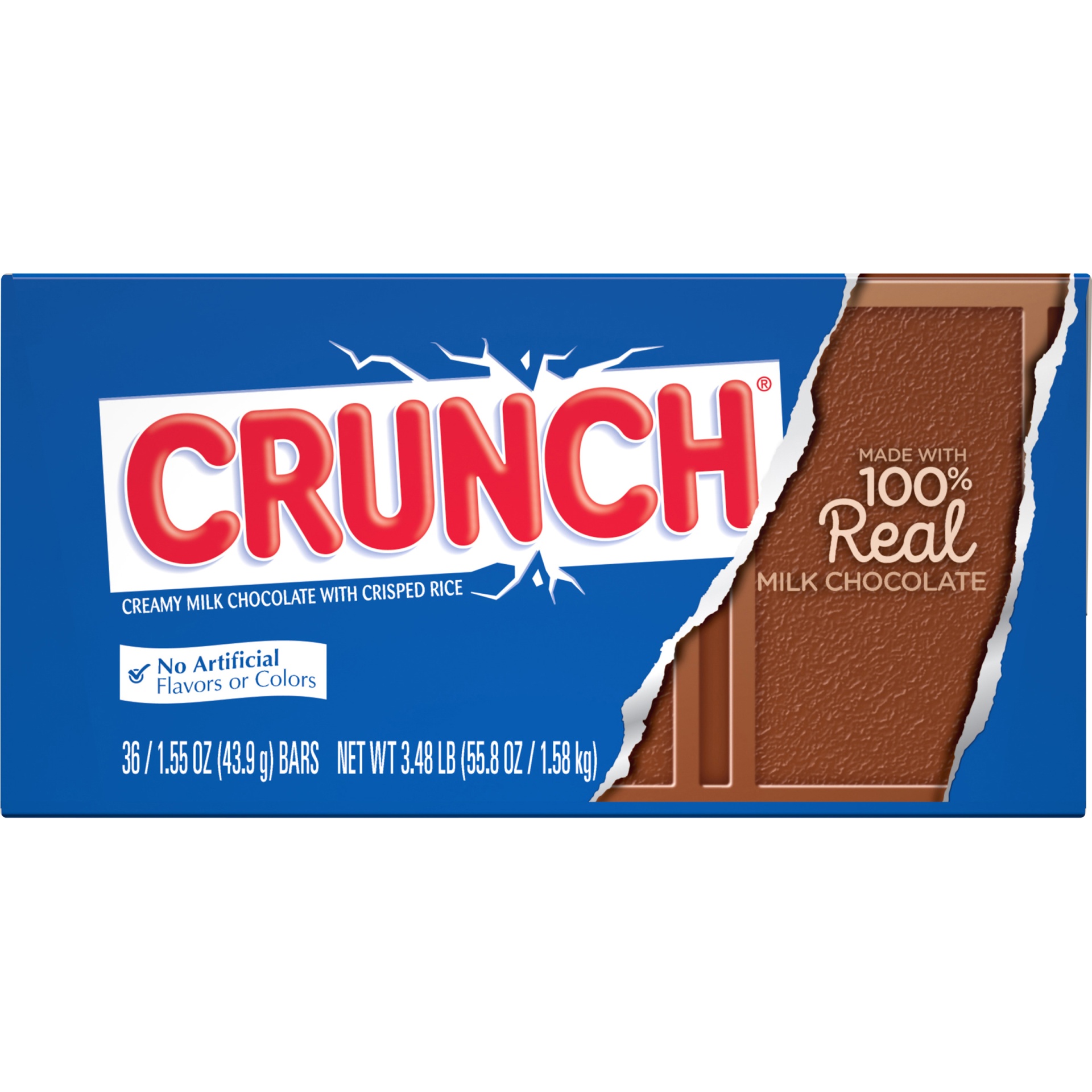 slide 4 of 8, Nestlé Crunch Bar, 36 ct; 1.55 oz